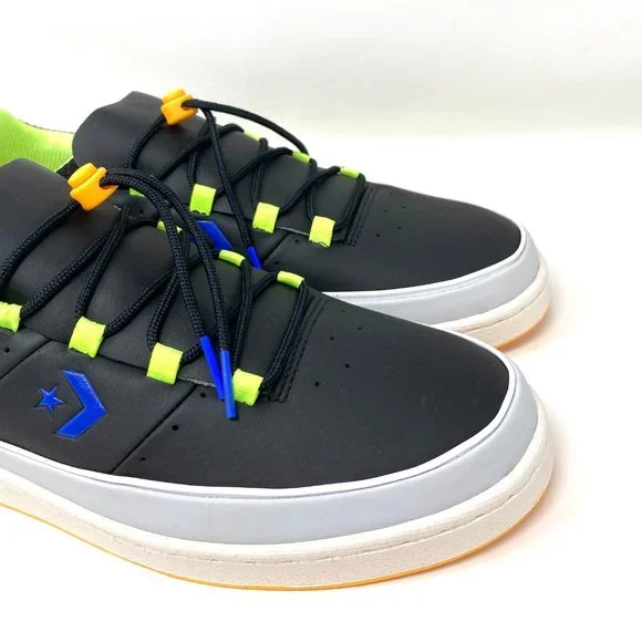 💖MEGA SALE💖Converse Sneakers Men's 166597C Pro Leather Ox Black Jet Stream - Picture 3 of 9